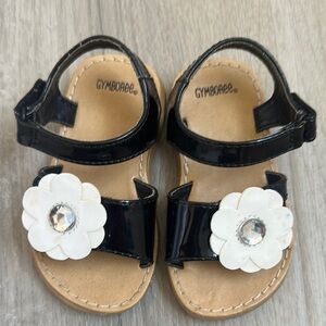 Gymboree Black and White Kids Moccasins